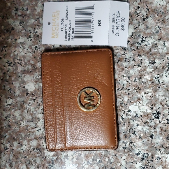 Michael Kors Accessories - Michael Kors Fulton credit card holder